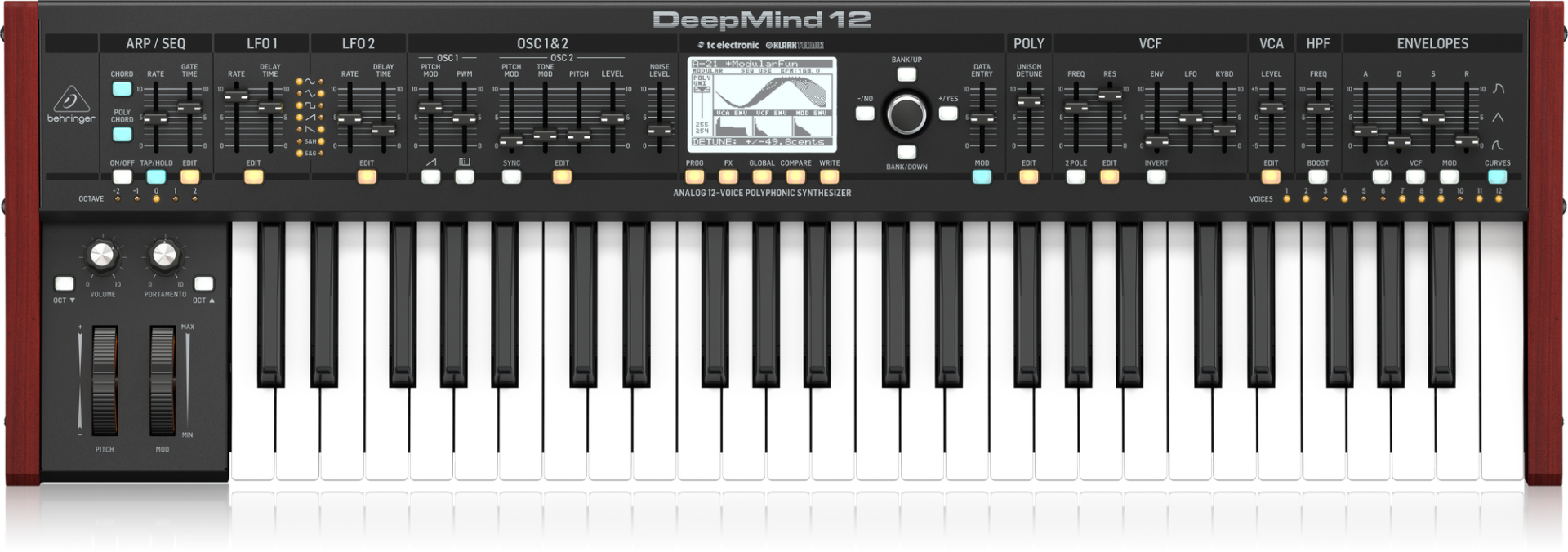 BEHRINGER DEEPMIND 12 49 tuşlu 12 sesli Analog Synthesizer