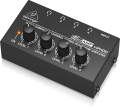 BEHRINGER HA400 4 Kanal Ultra-Compact Monitor Kulaklık Amplifikatörü