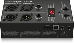 BEHRINGER CT200 8'i 1 Arada Kablo Test Cihazı