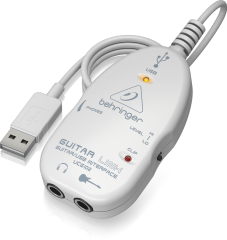 BEHRINGER UCG102 PC Mac veya iOS cihazınızla Kayıt ve Jaming için En İyi Gitar-USB Arayüzü
