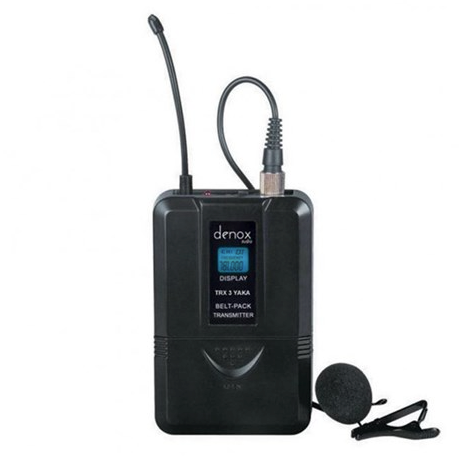 Denox TRX3 YAKA TRX-340 Receiver Uyumlu Yaka Mikrofonu