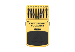 BEHRINGER BEQ700 Gitar ve Klavye için Grafik Ekolayzer