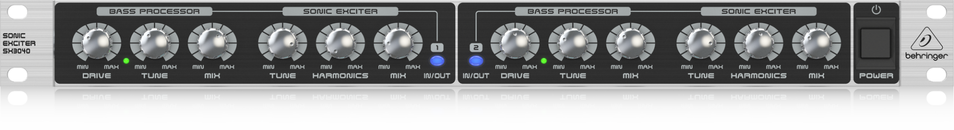 Behringer SX3040 Stereo Ses Yukseltici Geliştirici Düzenleyici Prosesör
