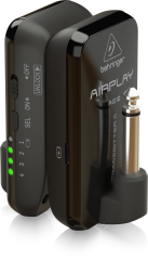 BEHRINGER AIRPLAY GUITAR ULG10 High-Performance 2.4 GHz Guitar Wireless System with Ultra-Low Latency and Rechargeable Battery