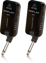 BEHRINGER AIRPLAY GUITAR ULG10 High-Performance 2.4 GHz Guitar Wireless System with Ultra-Low Latency and Rechargeable Battery