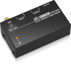 BEHRINGER PP400 Ultra-Compact Hoparlör Preamfi