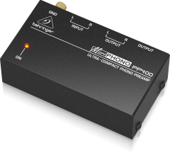 BEHRINGER PP400 Ultra-Compact Hoparlör Preamfi