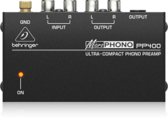 BEHRINGER PP400 Ultra-Compact Hoparlör Preamfi