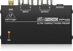 BEHRINGER PP400 Ultra-Compact Hoparlör Preamfi