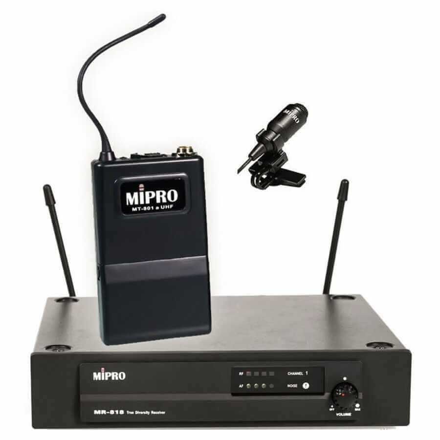 Mipro MR-818 YAKA Kablosuz Tek Yaka Mikrofon Seti