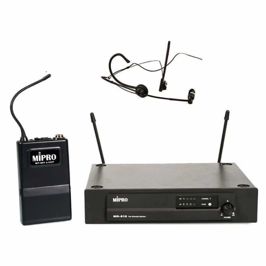Mipro MR-818 HEADSET Kablosuz Tek Headset Mikrofon Seti