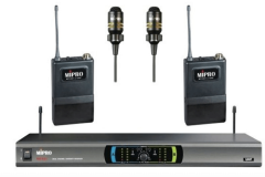 Mipro MR-823 YAKA UHF Çift Yaka Tipi Telsiz Mikrofon