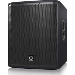 TURBOSOUND IP15B 1,000W Powered 15'' Subwoofer with Dual Amplifiers for Satellite Speakers, Klark Teknik Spatial Sound Technology, Digital Mixer, Bluetooth Audio Streaming, and iPhone/iPad Remote Control