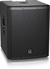 TURBOSOUND IP15B 1,000W Powered 15'' Subwoofer with Dual Amplifiers for Satellite Speakers, Klark Teknik Spatial Sound Technology, Digital Mixer, Bluetooth Audio Streaming, and iPhone/iPad Remote Control