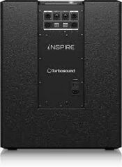 TURBOSOUND IP15B 1,000W Powered 15'' Subwoofer with Dual Amplifiers for Satellite Speakers, Klark Teknik Spatial Sound Technology, Digital Mixer, Bluetooth Audio Streaming, and iPhone/iPad Remote Control