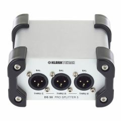 KLARK TEKNIK DS50 Genişletilmiş Dinamik Aralıklı Pasif 1-ın / 5-out Sinyal Splitter