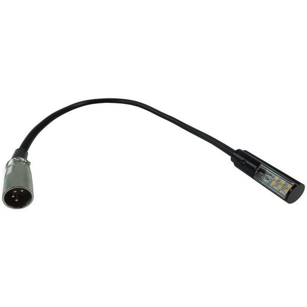 KLARK TEKNIK LEDLAMP18 LED Lamp with 18'' Gooseneck Shaft and Straight 4 Pin XLR Connector