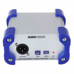 KLARK TEKNIK DN100 V2 Active DI Box with Extended Dynamic Range