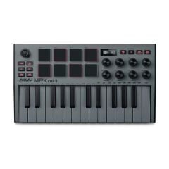 AKAI MPKMINI 3 Gri MIDI Klavye