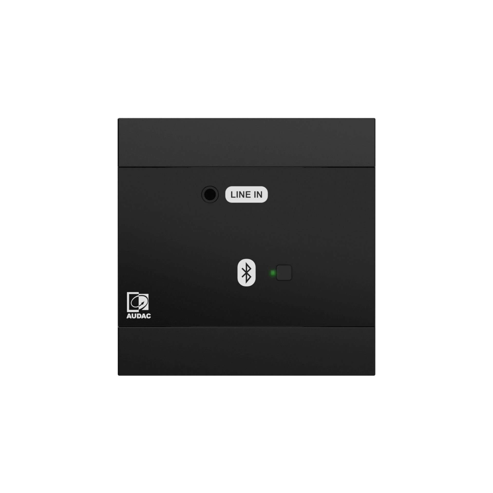 Audac NWP 300 B Ağ giriş paneli - BT + 3,5 mm jak (4 CH) Siyah
