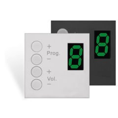 Audac DW 4018 B/W Duvar Paneli Denetleyicisi Bticino Siyah/Beyaz