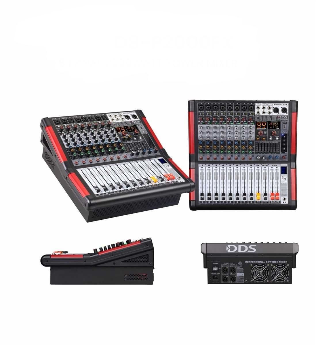 DDS D-8P 2000 FX 8 Kanal Power Mikser
