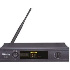 König K-401 EL Tek Kanal UHF Telsiz Mikrofon