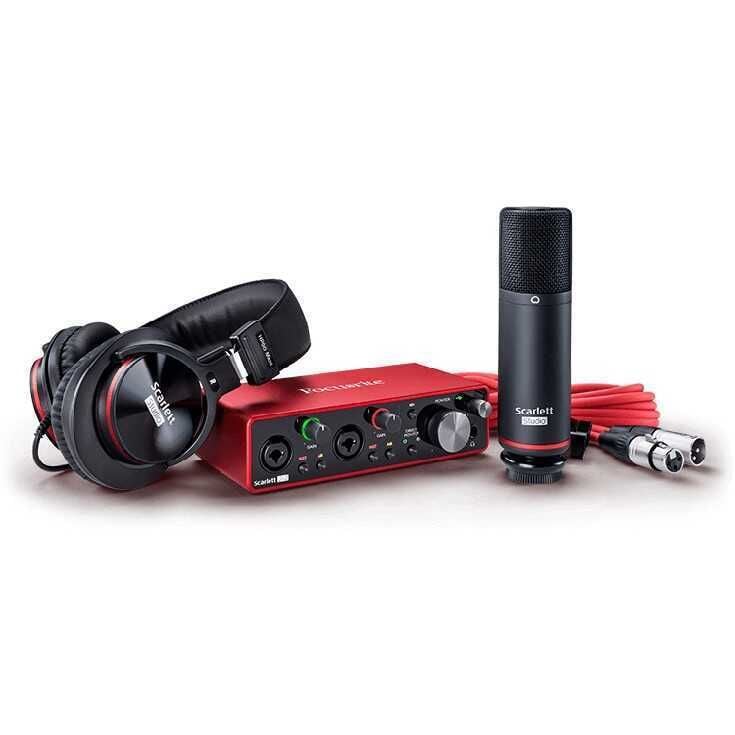 Focusrite Scarlett Gen 2i2 3 Studio Paketi