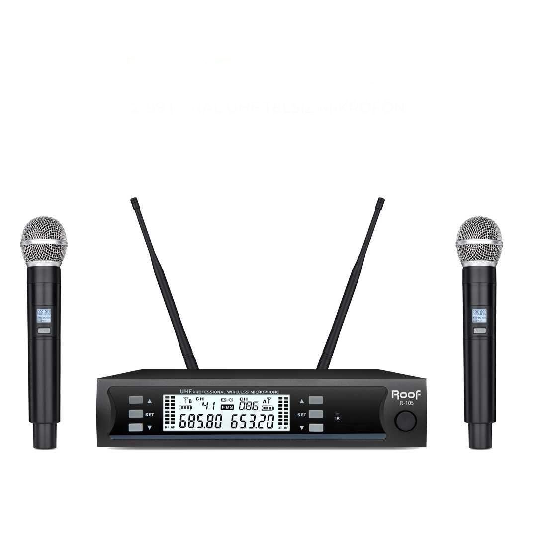 ROOF R-105 UHF TELSİZ EL-EL MİKROFON
