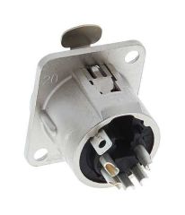 Neutrik NC5FD-L-1 Şase Tipi 5 Pin Dişi Konnektör