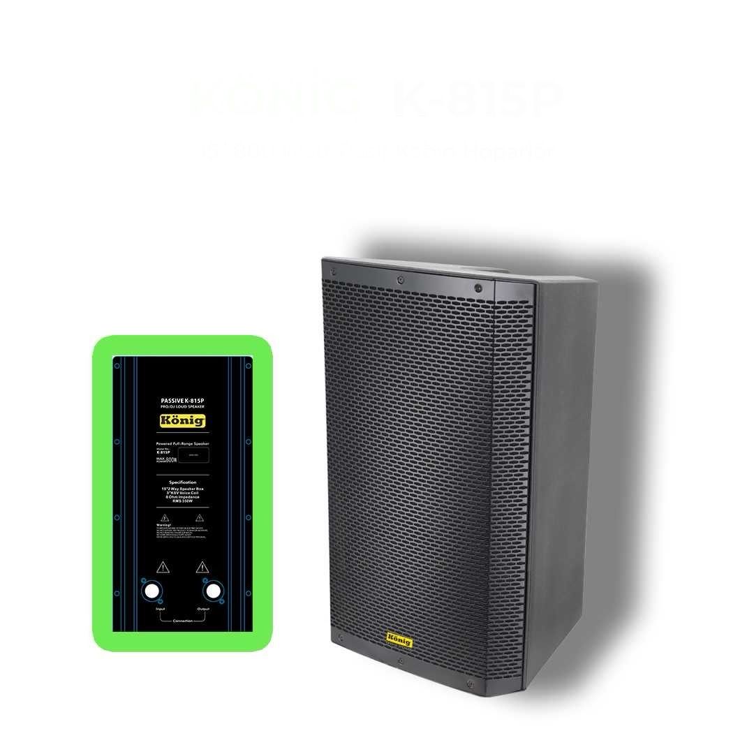 KÖNİG K-815 15'' 800W PASİF KABİN | Müzikcim