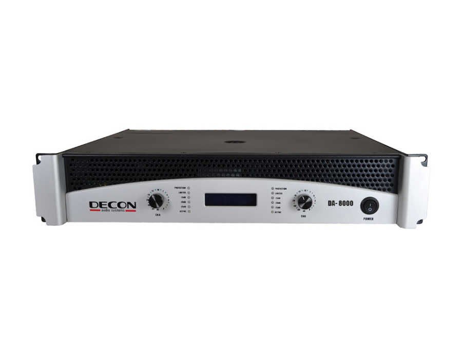 Decon DA-8000 2x1300W 4 ohm Power Anfi