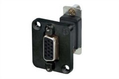 Neutrik NADB15FF-B Şase Tipi 15 Pin Dişi Konnektör