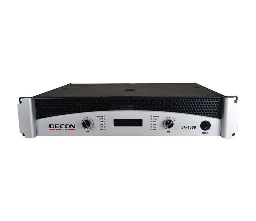 Decon DA-4000 Power Amfi - 2x350W/8 Ohm 2x500W/4 0hm