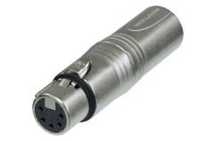 Neutrik NA3M5F 3 Pin XLR Erkek 5 Pin XLR Dişi Çevirici Konnektör
