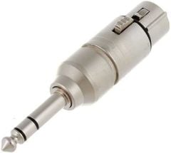 Neutrik NA3FP Stereo 1/4'' Jak Çevirici Konnektör