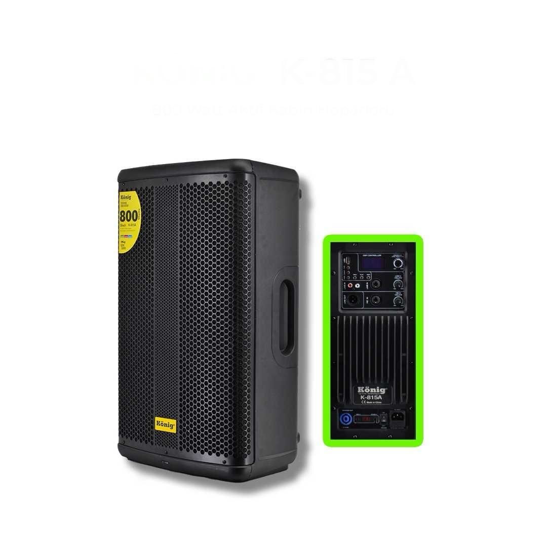 KÖNİG K-815/A 15'' 800W AKTİF KABİN