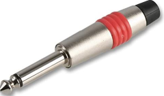Neutrik NYS224C-2 6.3 Mono Jak Kırmızı