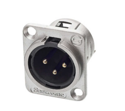 seetronic J3F2C Erkek XLR Şase Tipi Konnektör