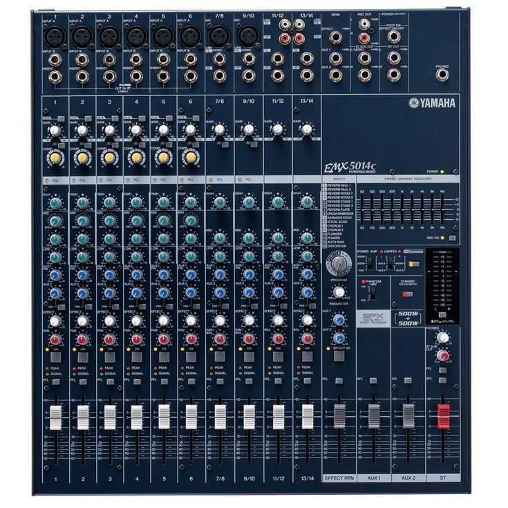 Yamaha EMX5014C 14 Kanal 1000 Watt Power Mikser