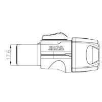 Enova PO23FP-OU Power Konnektör Gray Output 230 V 20 A