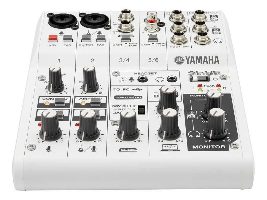 エルサ　YAMAHA AG06 Yamaha AG06 6 Kanal Analog Deck Mikser | Müzikcim