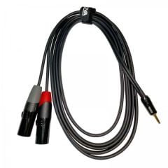 ENOVA A3-PSMXLM-3 3 m 3.5 mm Erkek - Erkek XLR x2 Kablo