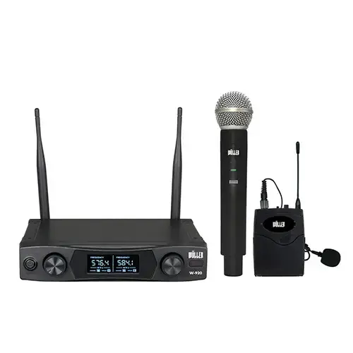 Wöller W-920 EY Kablosuz El ve Yaka Mikrofonu
