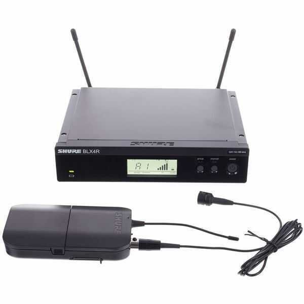 Shure BLX14RE/CVL Rack Tipi Kablosuz Yaka Mikrofonu
