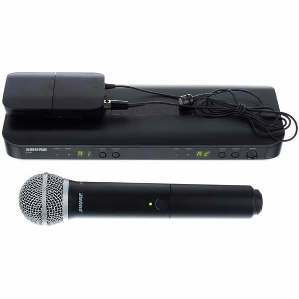 Shure BLX1288E/CVL Kablosuz El ve Yaka Mikrofonu