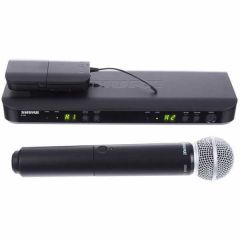 Shure BLX1288E/SM35 Kablosuz El ve Yaka Mikrofonu