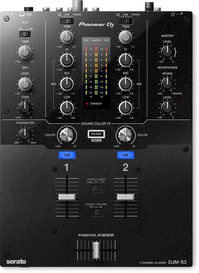 Pioneer DJ DJM-S3 2 Kanal Efektli Dj Mikseri