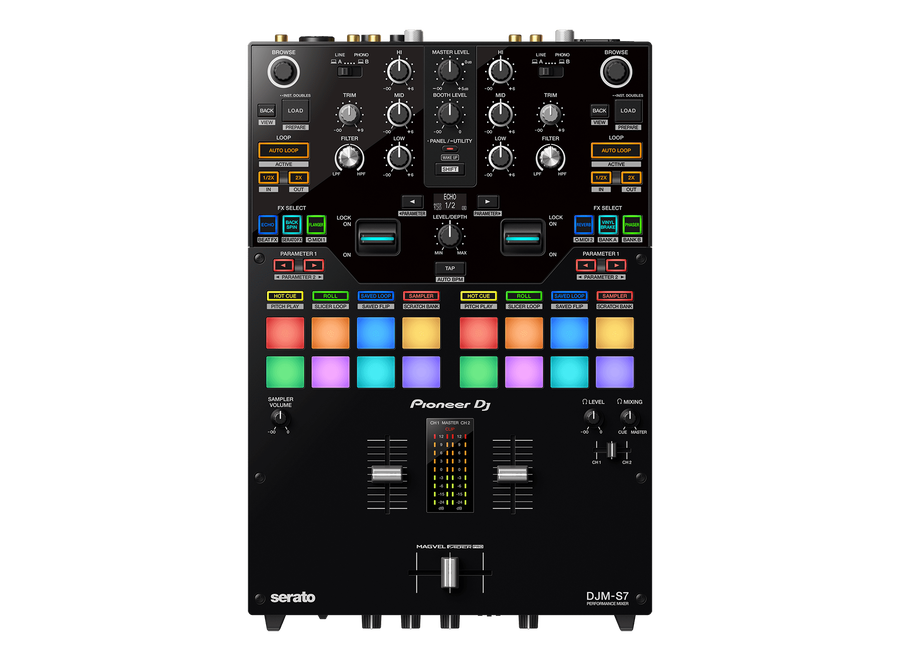 Pioneer DJ DJM-S7 2 Kanal DJ Scratch Mixer
