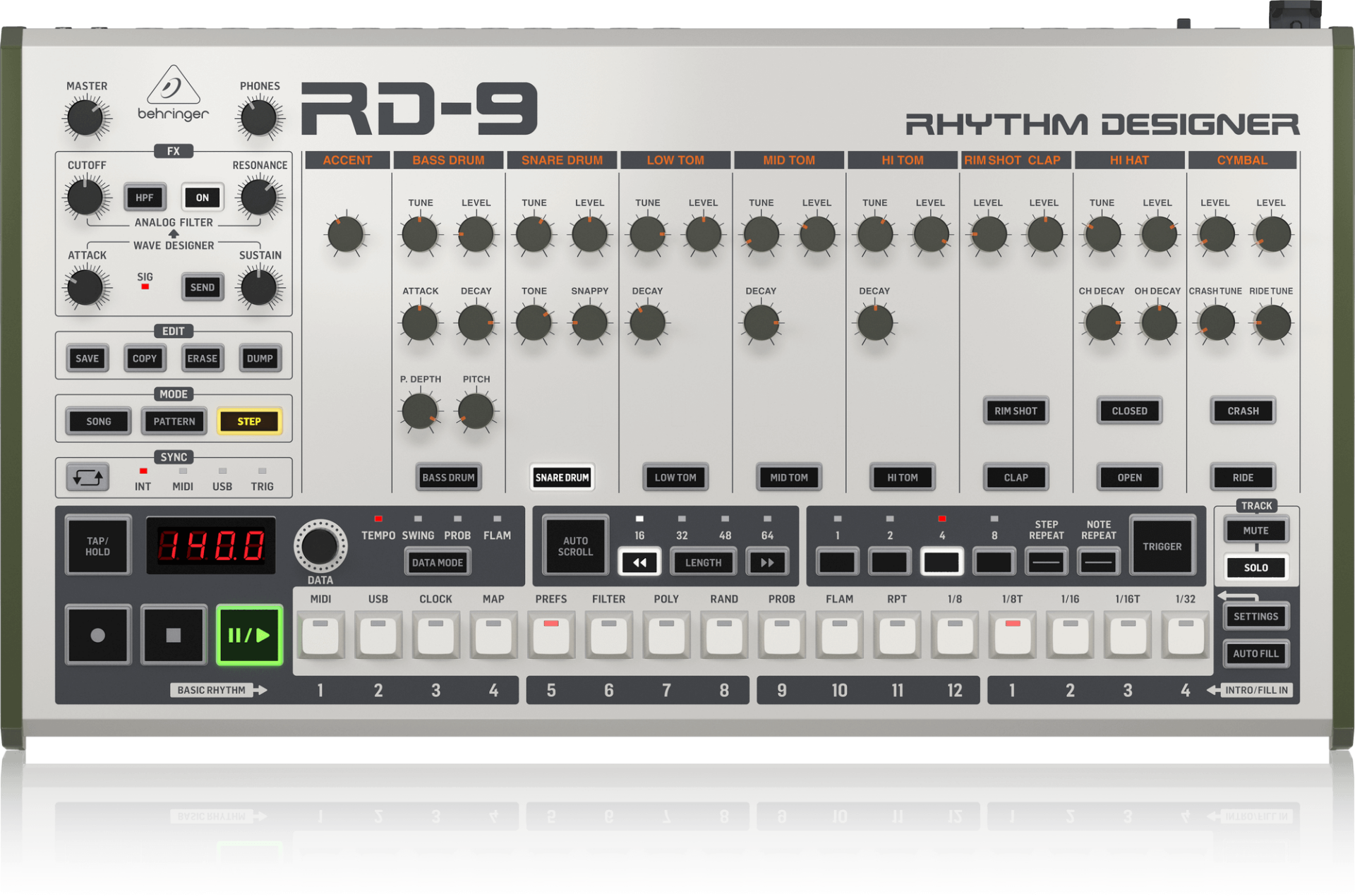 Behringer RD-9 Analog Drum Machine